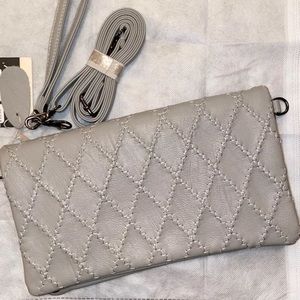 Vegan Leather Convertible Clutch NWT!